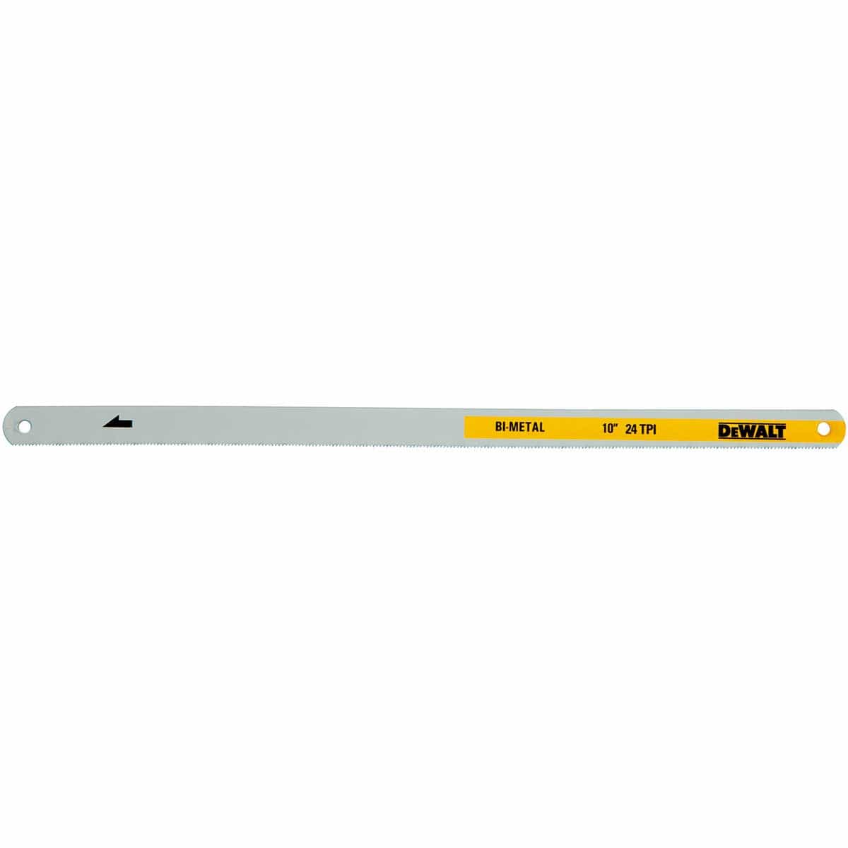 Dewalt, DEWALT 10in 24-TPI Bi-Metal Hacksaw Blade (2-Pack)