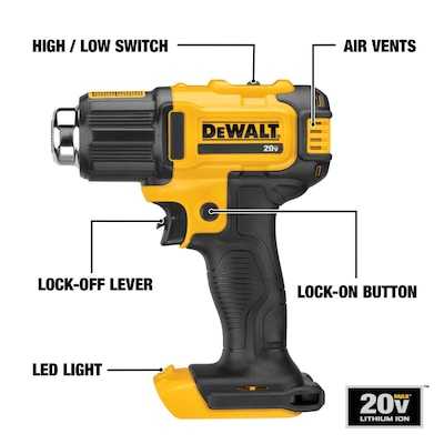 DISCOUNT BROS, DEWALT 1100-BTU Heat Gun - $105