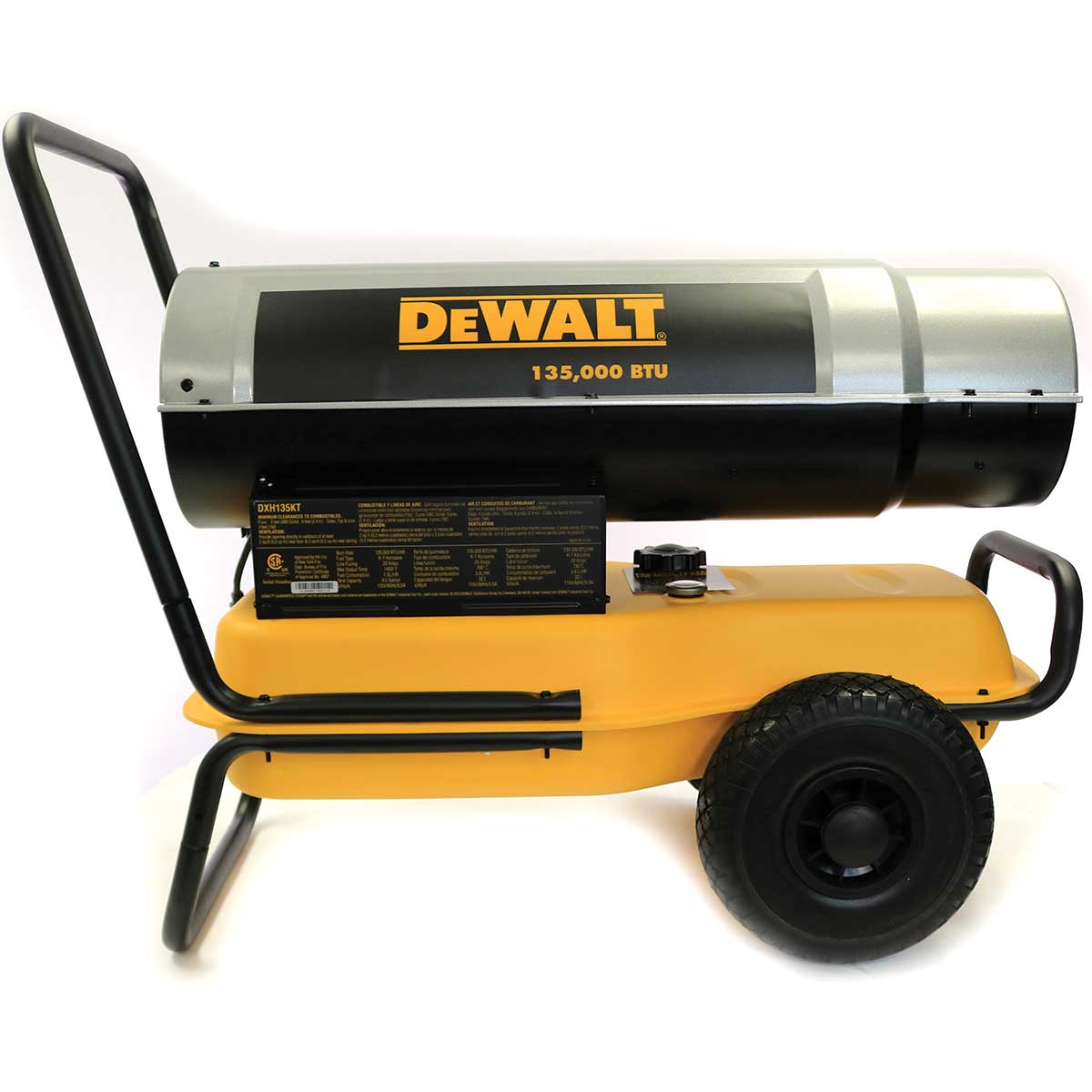 Dewalt, DEWALT 135,000 BTU Forced Air Kerosene Heater