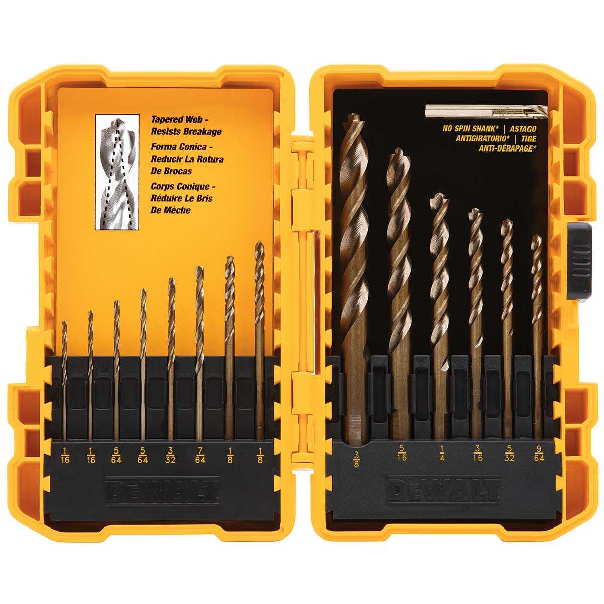 Dewalt, DEWALT 14 Pc. Pilot Point® Drill Bit Set