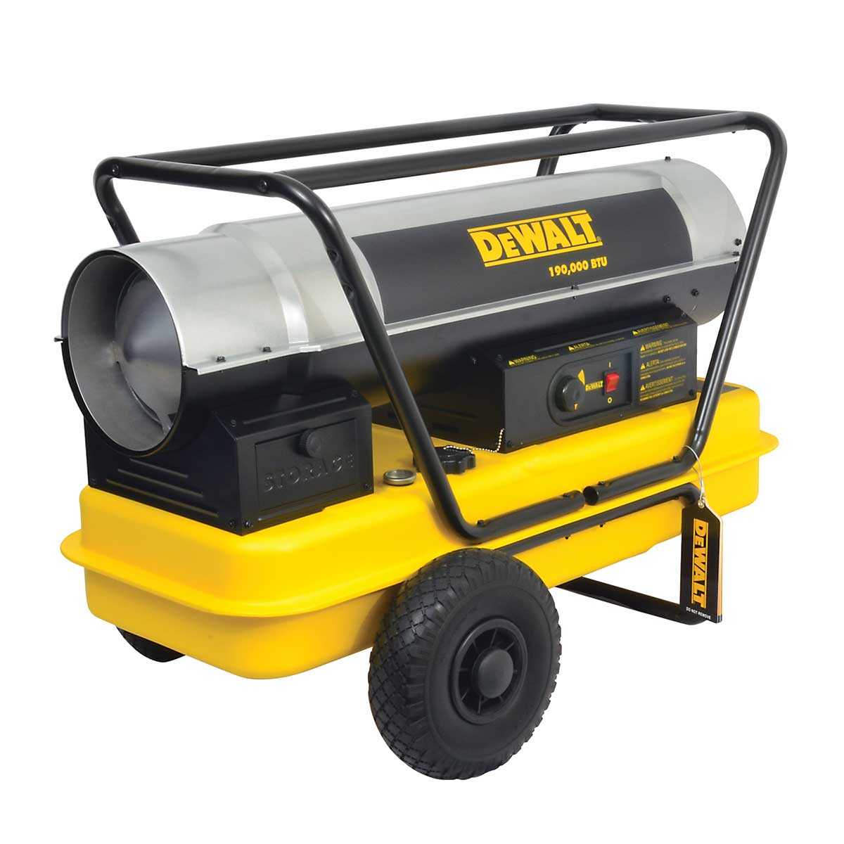 Dewalt, DEWALT 190,000 BTU Forced Air Kerosene Construction Heater