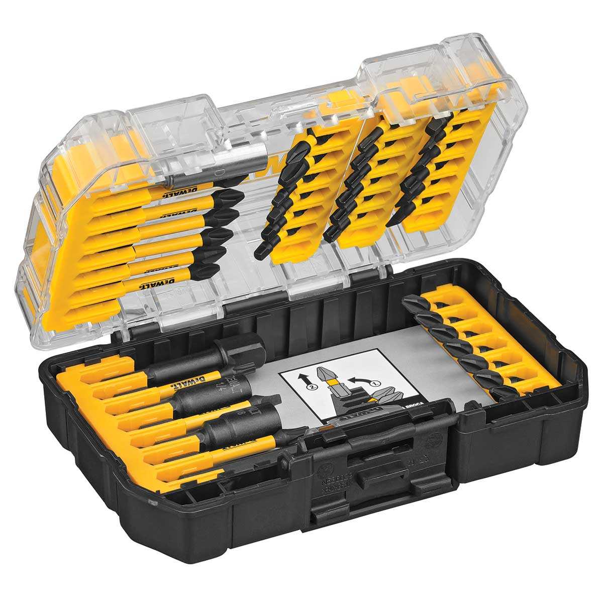 Dewalt, DEWALT 40 Pc. FlexTorq® IMPACT READY® Screwdriving Bit Set