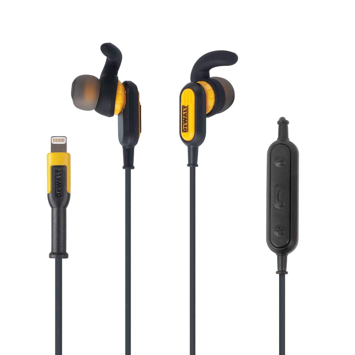 Dewalt, DEWALT Jobsite Earphones for Lightning Ports