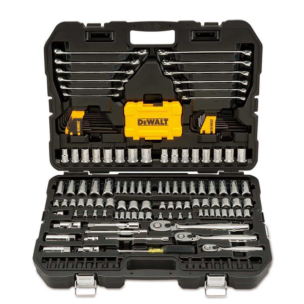 Dewalt, DEWALT Mechanic's Tool Kit, 168 Piece Set, with PTA Case