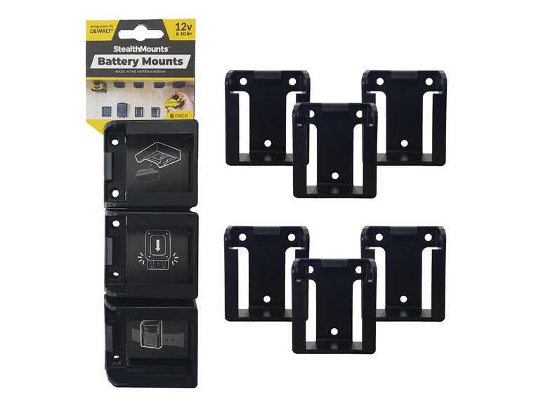 StealthMounts, DeWalt 12v Battery Holders