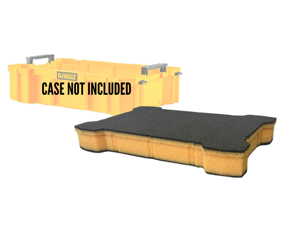 Kaizen Cases and Inserts, DeWalt TOUGHSYSTEM 2.0 Tool Tray - Kaizen Foam Inserts