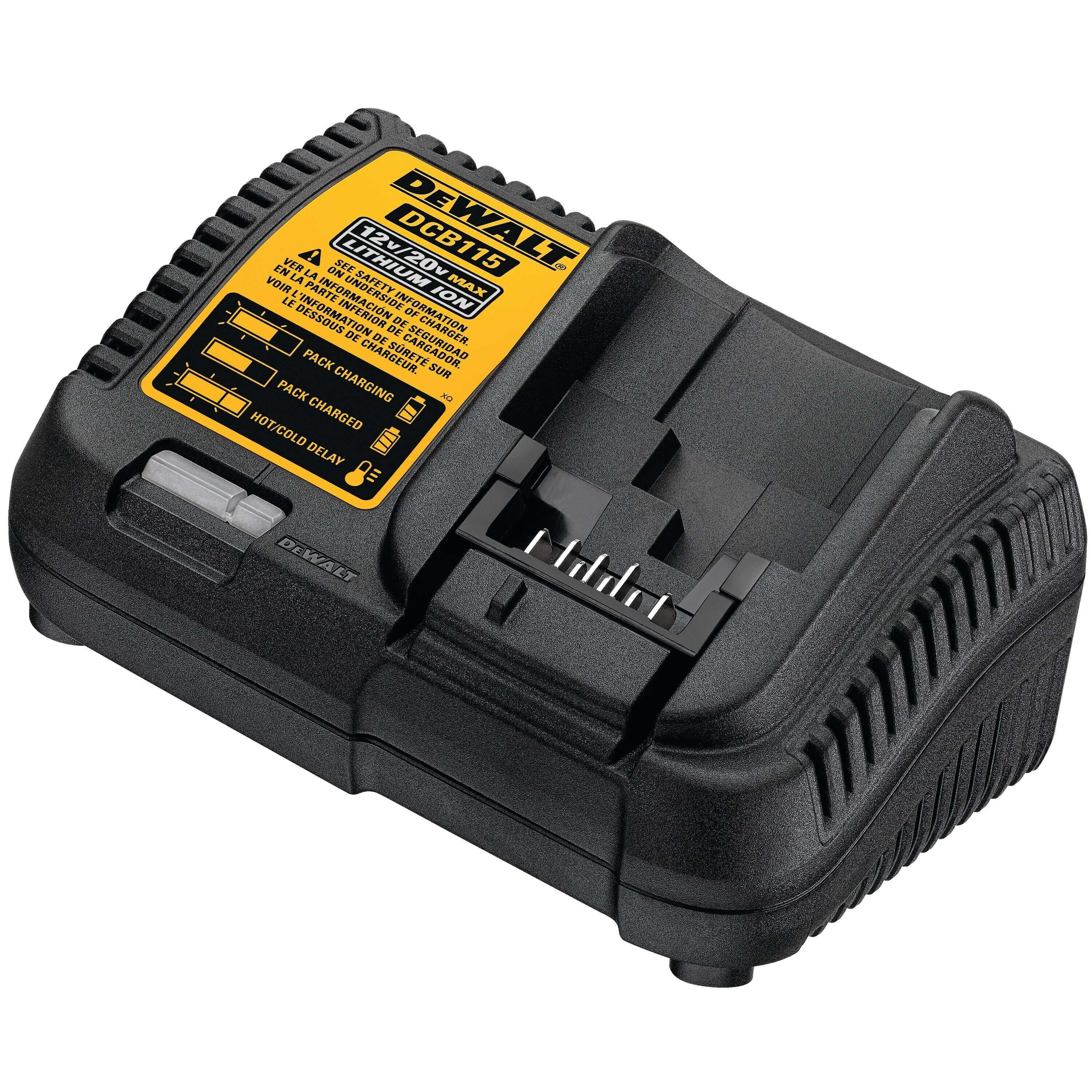 Black & Decker, Dewalt 12V MAX* - 20V MAX* LITHIUM ION BATTERY CHARGER