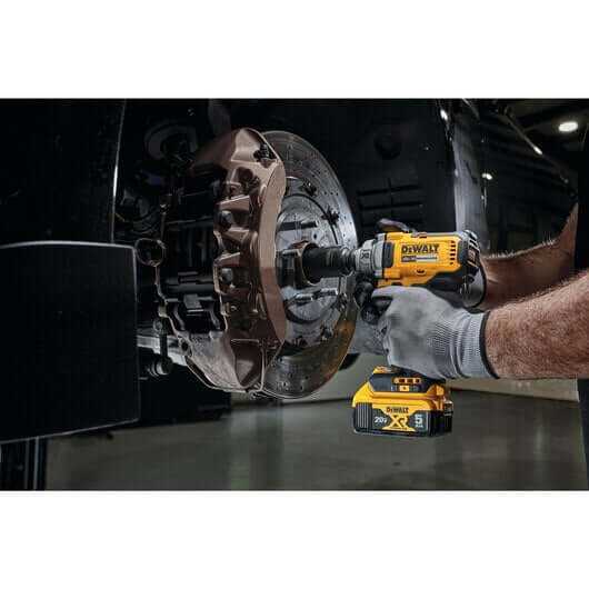 Black & Decker, Dewalt 20V MAX* TOOL CONNECT™ 1/2" MID-RANGE IMPACT WRENCH WITH HOG RING ANVIL (TOOL ONLY)