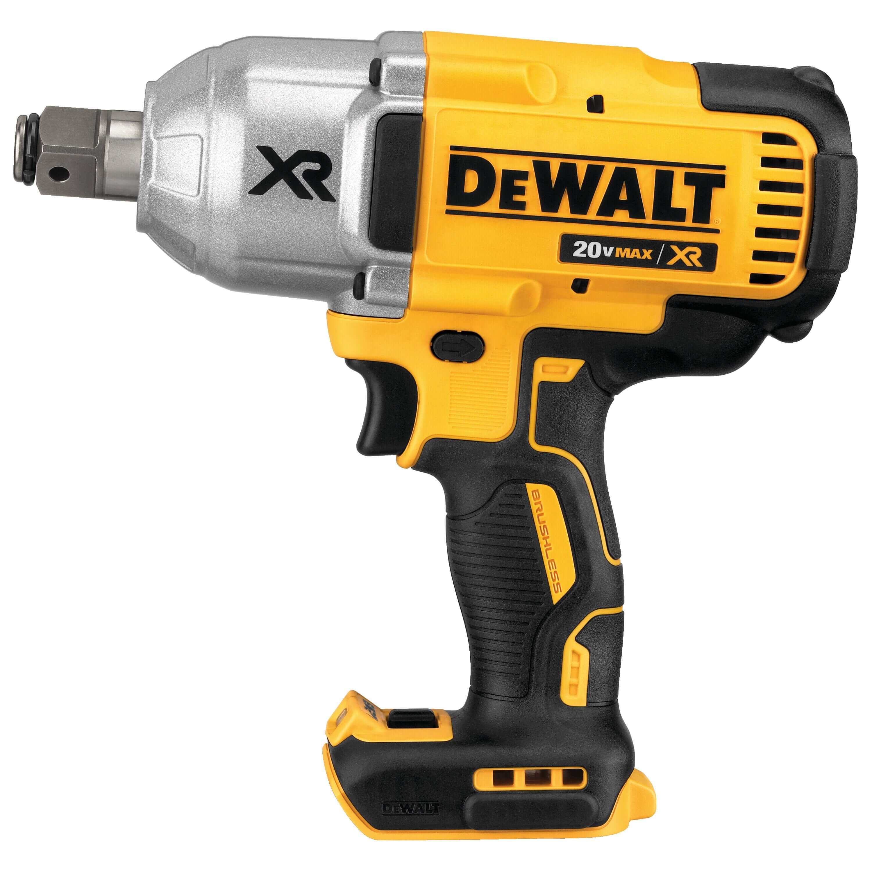 Black & Decker, Dewalt 20V MAX* XR HIGH TORQUE 3/4" IMPACT WRENCH W. HOG RING RETENTION PIN ANVIL (BARE)