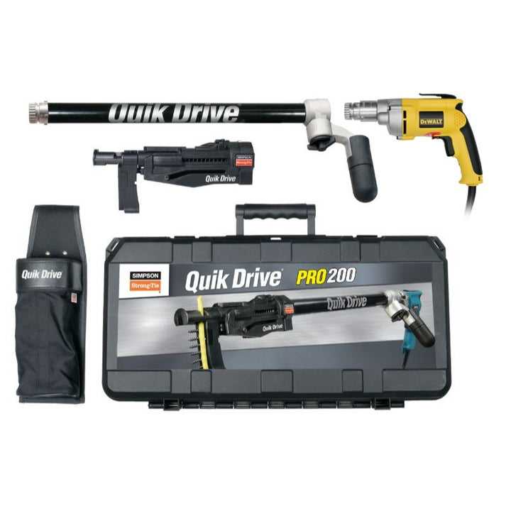 SIMPSON, Simpson Quik Drive PRO200G2D25K Drywall System, Dewalt 2500 RPM Motor