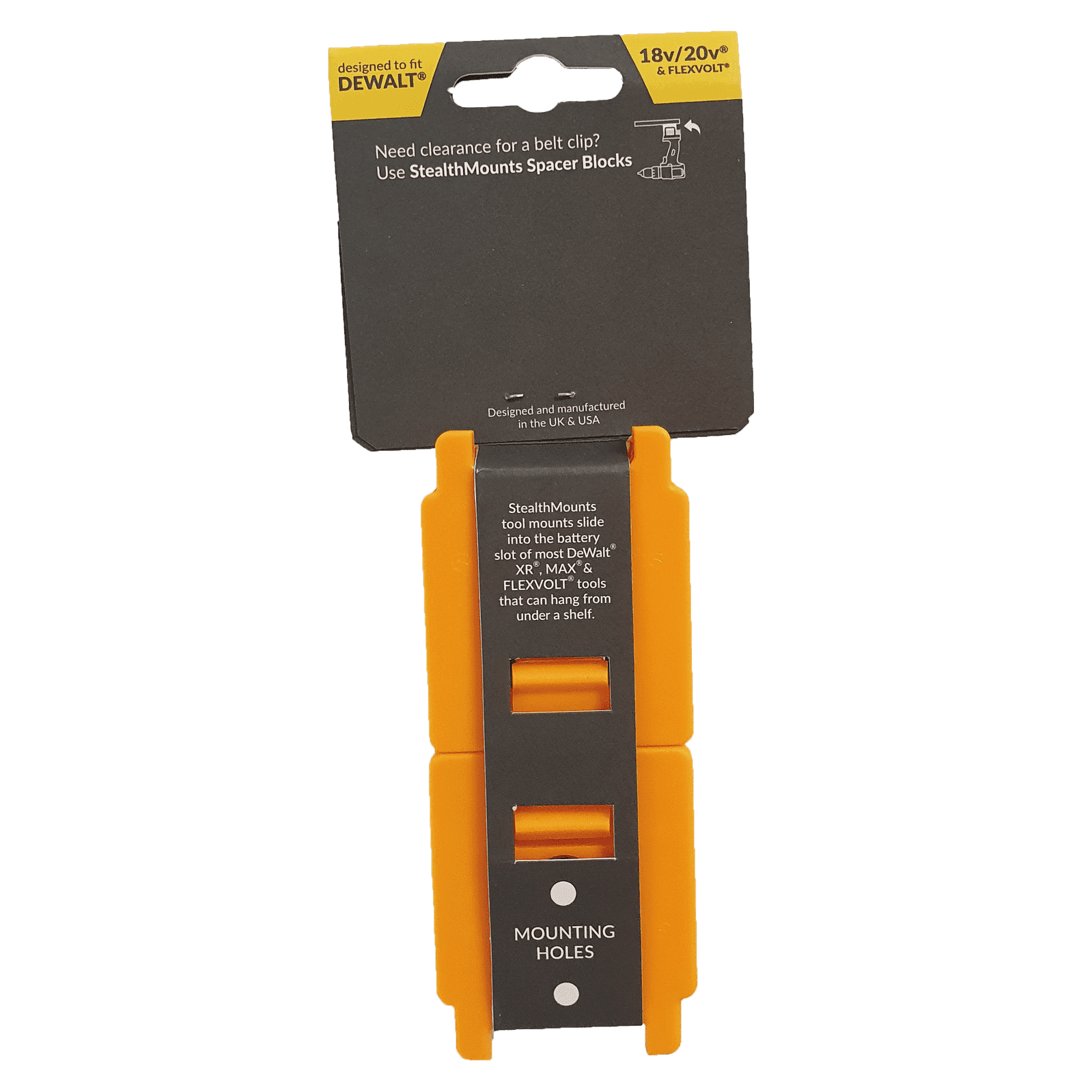 StealthMounts, StealthMounts Dewalt 20v Tool Mounts