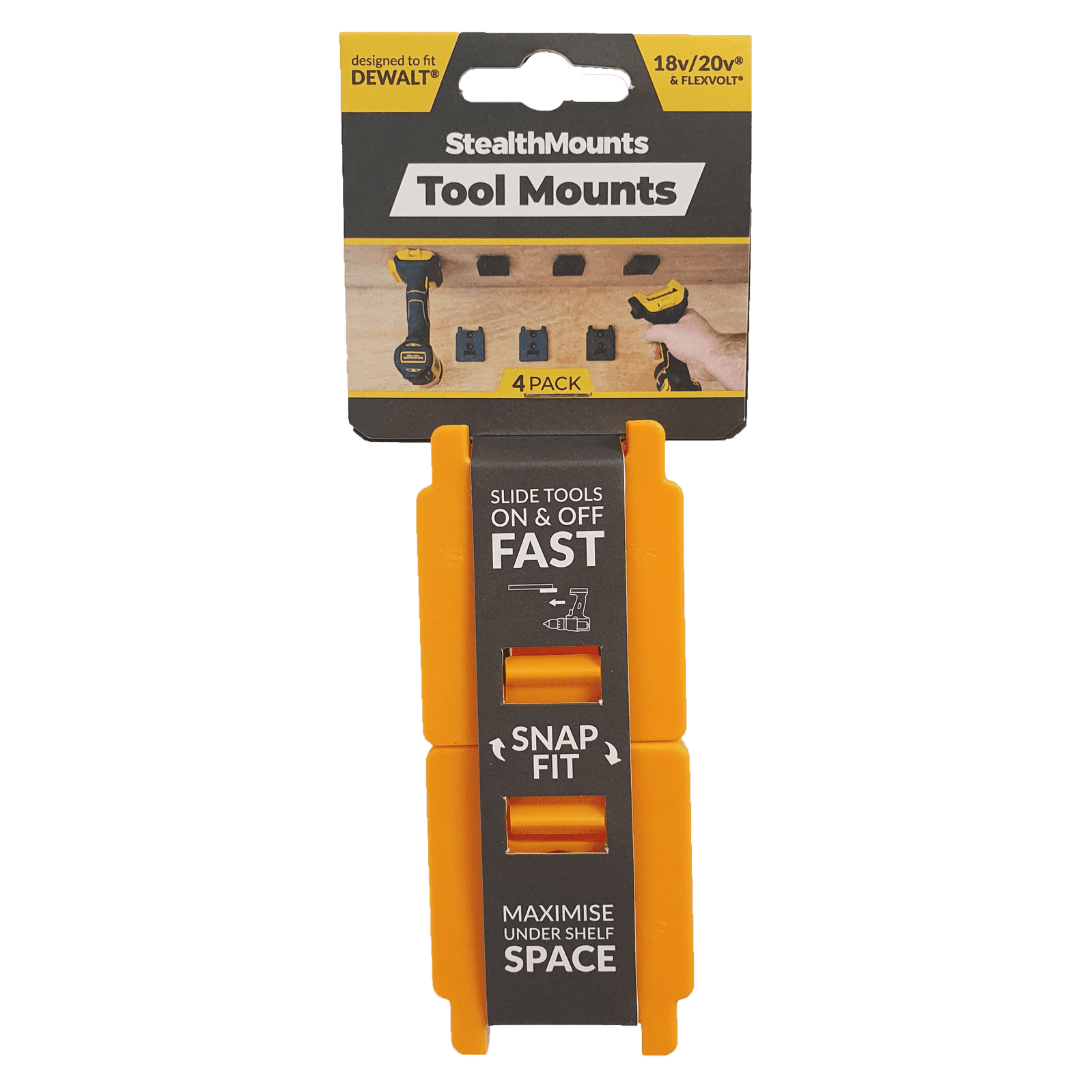 StealthMounts, StealthMounts Dewalt 20v Tool Mounts